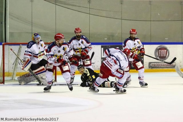 Photo hockey match Rouen - Grenoble  le 19/03/2017