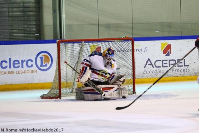 Photo hockey match Rouen - Grenoble  le 19/03/2017
