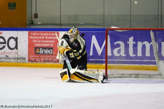 Photo hockey match Rouen - Grenoble  le 19/03/2017