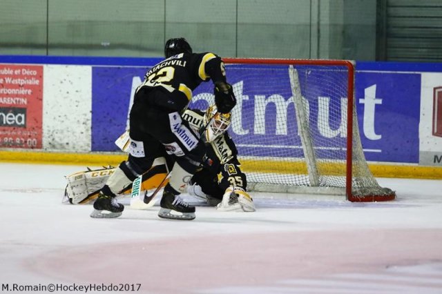 Photo hockey match Rouen - Grenoble  le 19/03/2017