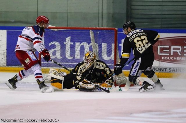 Photo hockey match Rouen - Grenoble  le 19/03/2017