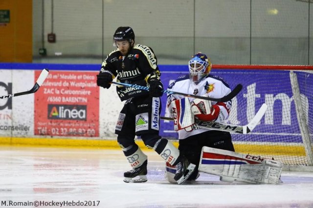 Photo hockey match Rouen - Grenoble  le 19/03/2017