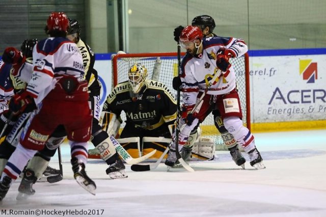 Photo hockey match Rouen - Grenoble  le 19/03/2017