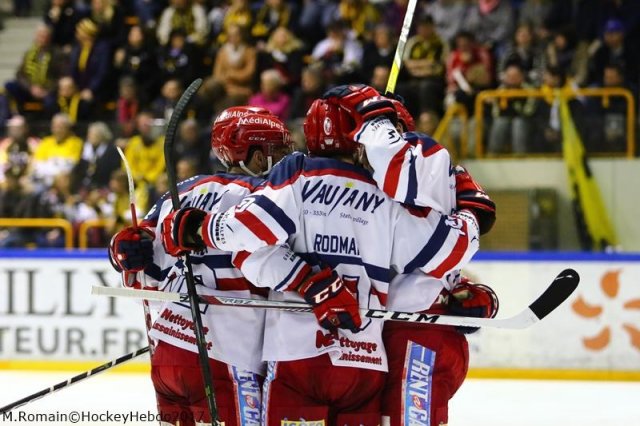 Photo hockey match Rouen - Grenoble  le 19/03/2017
