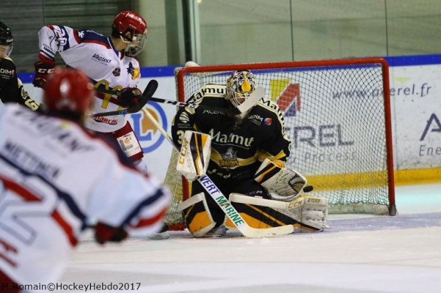 Photo hockey match Rouen - Grenoble  le 19/03/2017