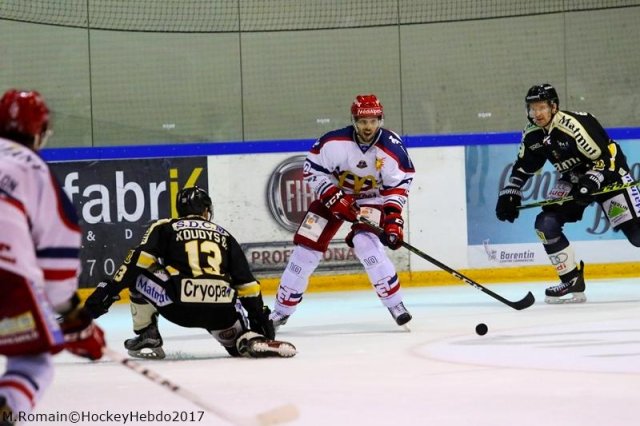 Photo hockey match Rouen - Grenoble  le 19/03/2017