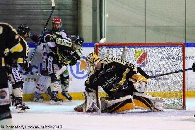 Photo hockey match Rouen - Grenoble  le 19/03/2017