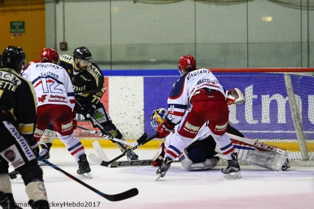 Photo hockey match Rouen - Grenoble  le 19/03/2017