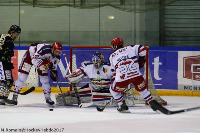 Photo hockey match Rouen - Grenoble  le 19/03/2017