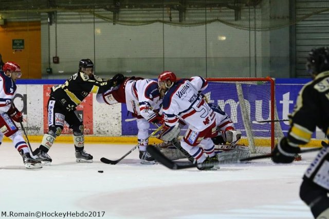 Photo hockey match Rouen - Grenoble  le 19/03/2017