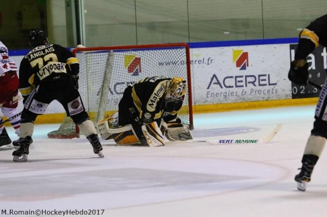 Photo hockey match Rouen - Grenoble  le 19/03/2017