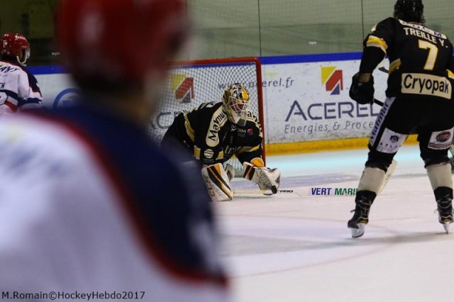 Photo hockey match Rouen - Grenoble  le 19/03/2017