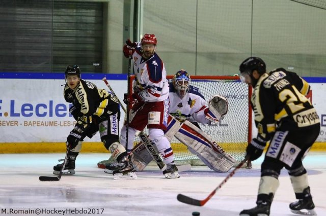 Photo hockey match Rouen - Grenoble  le 19/03/2017
