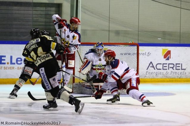 Photo hockey match Rouen - Grenoble  le 19/03/2017