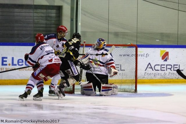 Photo hockey match Rouen - Grenoble  le 19/03/2017