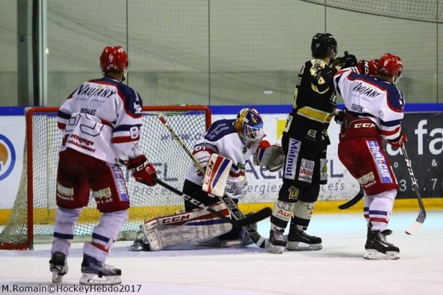Photo hockey match Rouen - Grenoble  le 19/03/2017