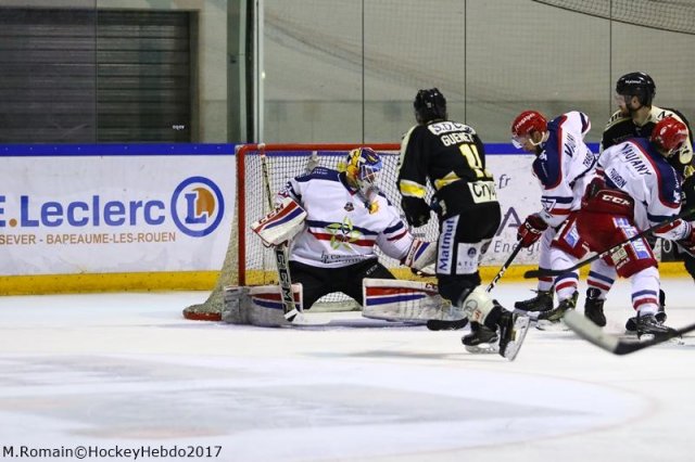 Photo hockey match Rouen - Grenoble  le 19/03/2017