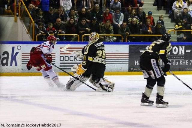 Photo hockey match Rouen - Grenoble  le 19/03/2017