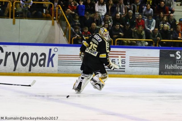 Photo hockey match Rouen - Grenoble  le 19/03/2017