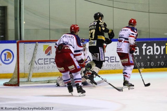 Photo hockey match Rouen - Grenoble  le 19/03/2017