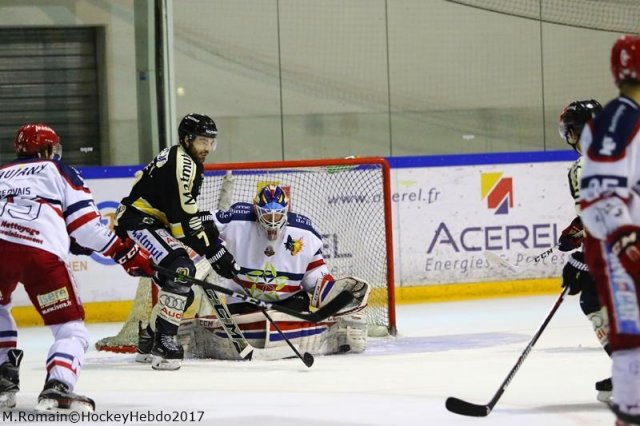 Photo hockey match Rouen - Grenoble  le 19/03/2017