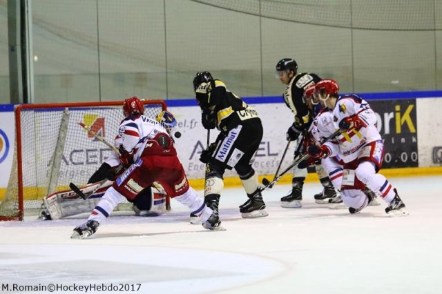 Photo hockey match Rouen - Grenoble  le 19/03/2017