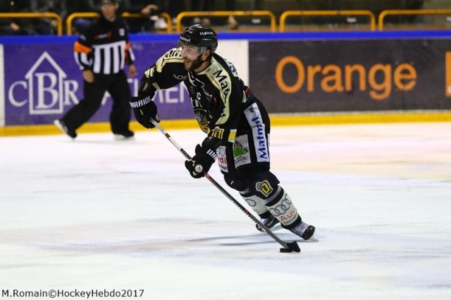 Photo hockey match Rouen - Grenoble  le 19/03/2017