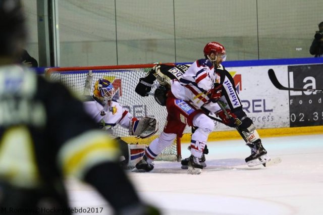 Photo hockey match Rouen - Grenoble  le 19/03/2017