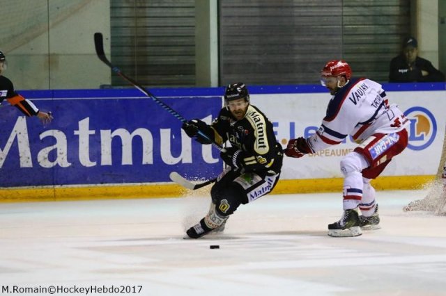 Photo hockey match Rouen - Grenoble  le 19/03/2017
