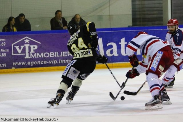 Photo hockey match Rouen - Grenoble  le 19/03/2017