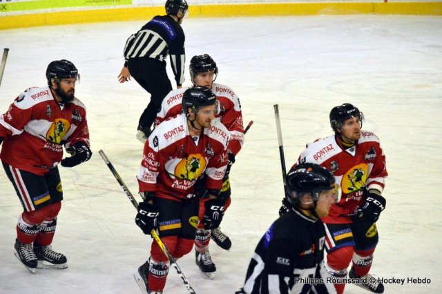 Photo hockey match Chamonix / Morzine - Dijon  le 21/03/2017