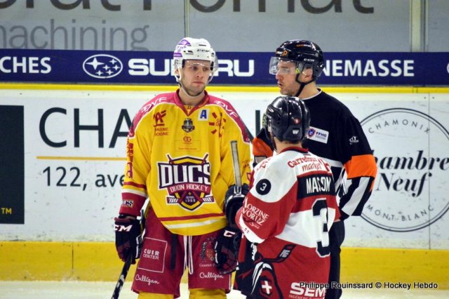 Photo hockey match Chamonix / Morzine - Dijon  le 21/03/2017