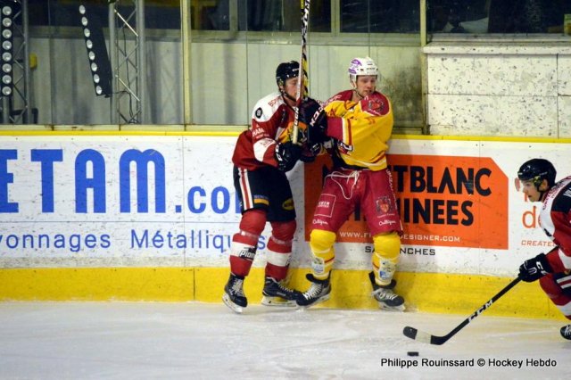 Photo hockey match Chamonix / Morzine - Dijon  le 21/03/2017
