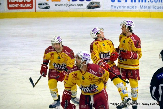 Photo hockey match Chamonix / Morzine - Dijon  le 21/03/2017