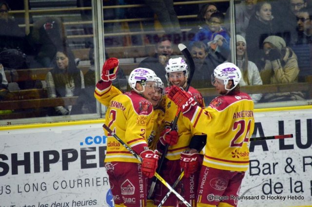 Photo hockey match Chamonix / Morzine - Dijon  le 21/03/2017