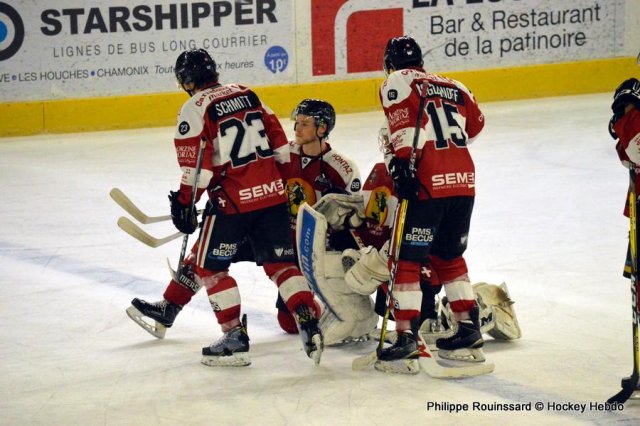 Photo hockey match Chamonix / Morzine - Dijon  le 21/03/2017