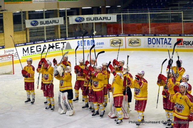 Photo hockey match Chamonix / Morzine - Dijon  le 21/03/2017