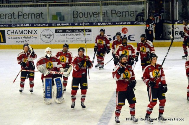 Photo hockey match Chamonix / Morzine - Dijon  le 21/03/2017