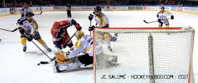 Photo hockey match Grenoble  - Rouen le 22/03/2017