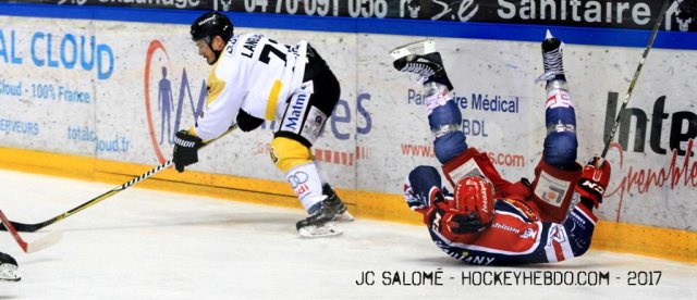 Photo hockey match Grenoble  - Rouen le 22/03/2017