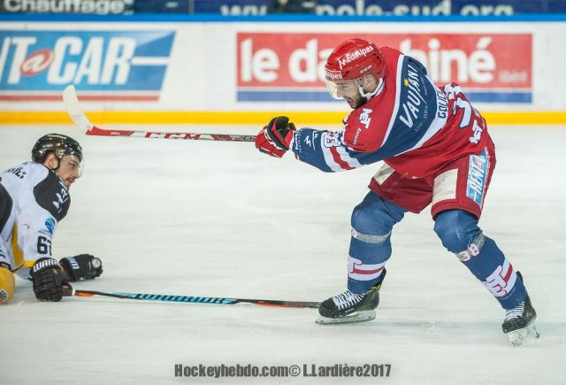 Photo hockey match Grenoble  - Rouen le 22/03/2017