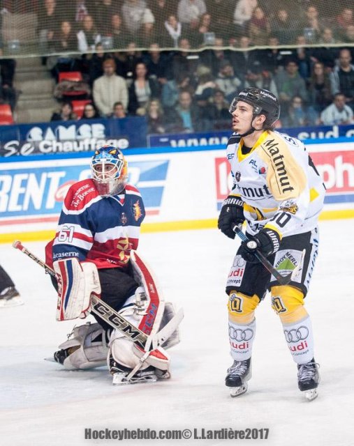 Photo hockey match Grenoble  - Rouen le 22/03/2017