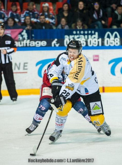 Photo hockey match Grenoble  - Rouen le 22/03/2017
