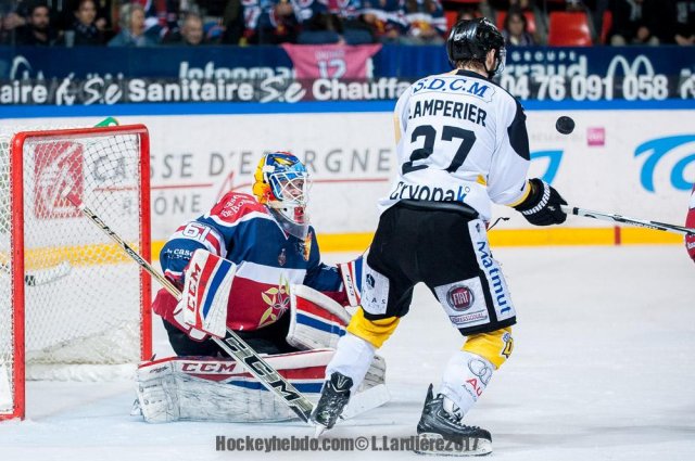 Photo hockey match Grenoble  - Rouen le 22/03/2017