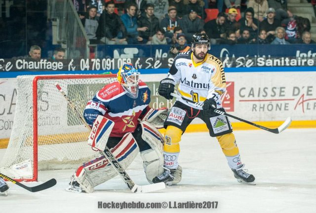 Photo hockey match Grenoble  - Rouen le 22/03/2017