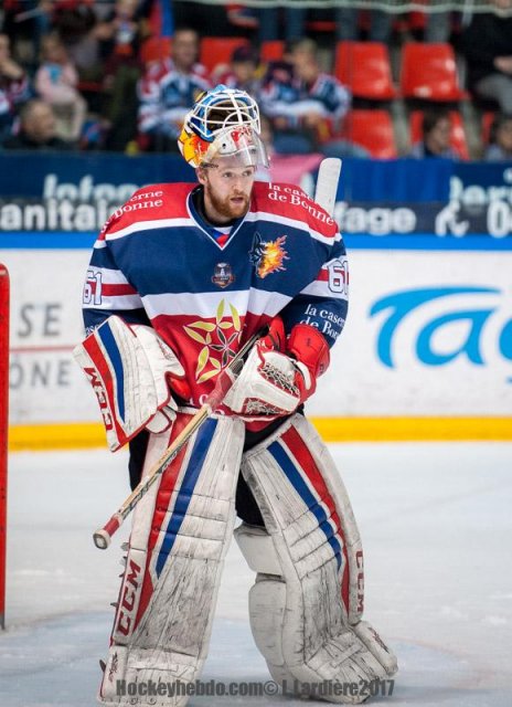 Photo hockey match Grenoble  - Rouen le 22/03/2017