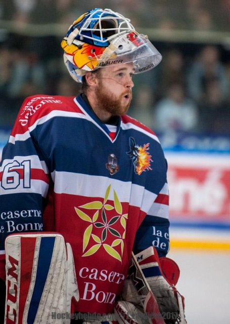 Photo hockey match Grenoble  - Rouen le 22/03/2017