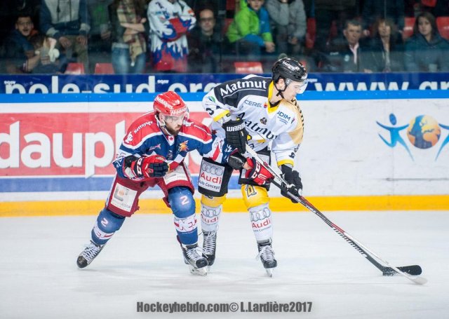 Photo hockey match Grenoble  - Rouen le 22/03/2017
