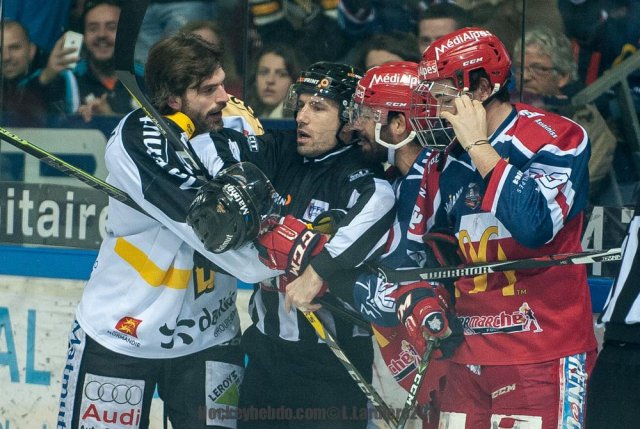 Photo hockey match Grenoble  - Rouen le 26/03/2017