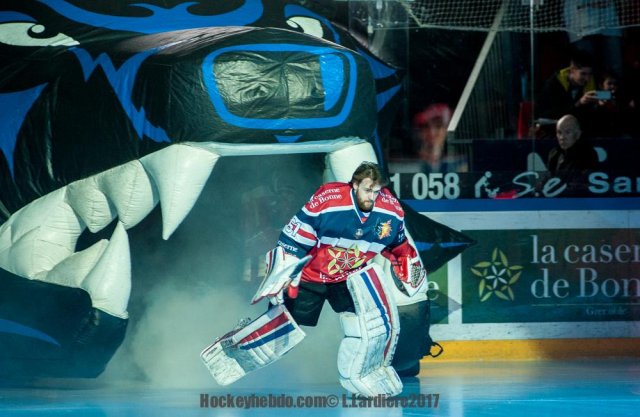 Photo hockey match Grenoble  - Rouen le 26/03/2017